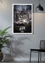 NISSAN GT-R R35 • SHADOW SAMURAI | Car Posters