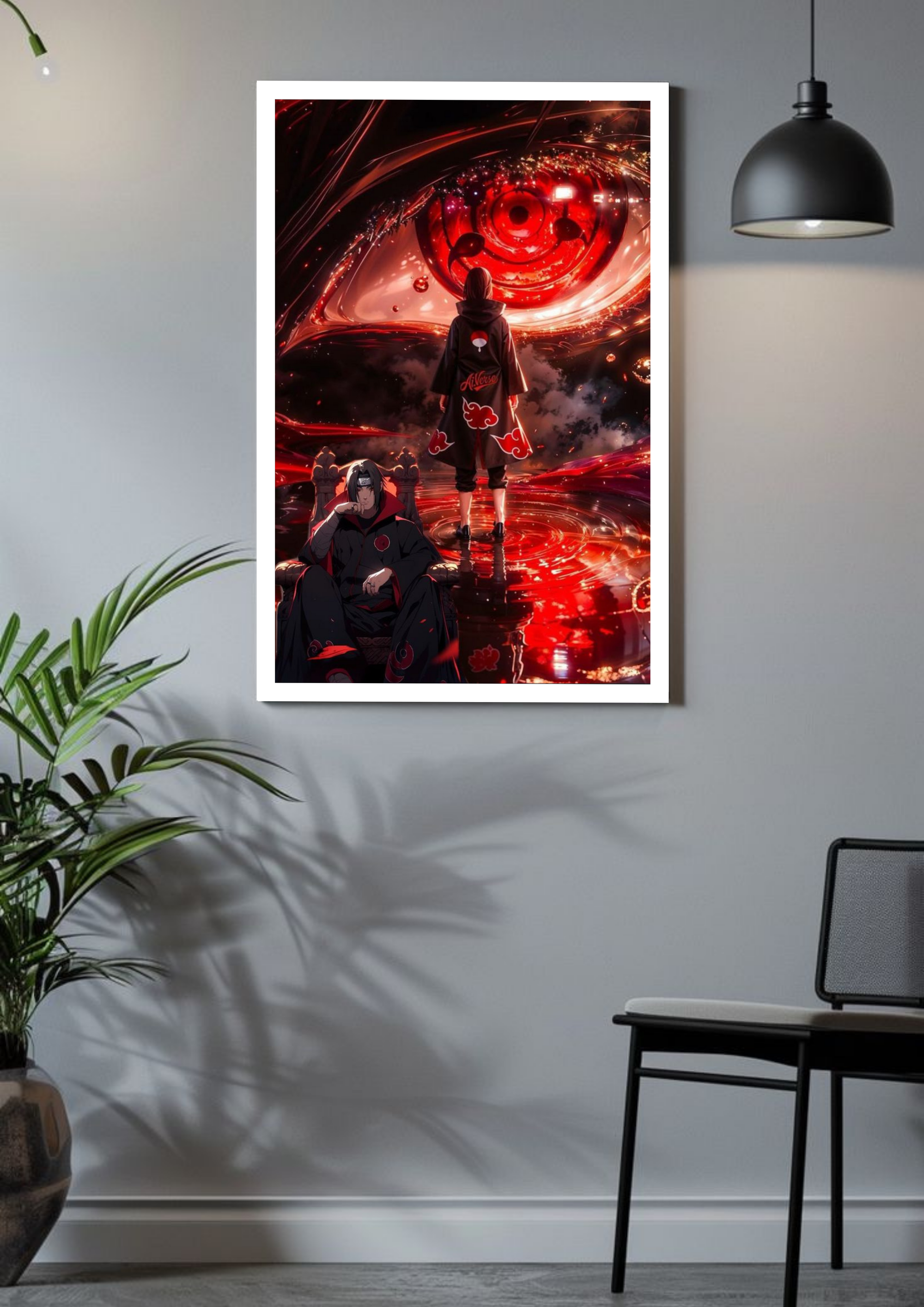 Throne of the Sharingan | Itachi Uchiha | Naruto Poster