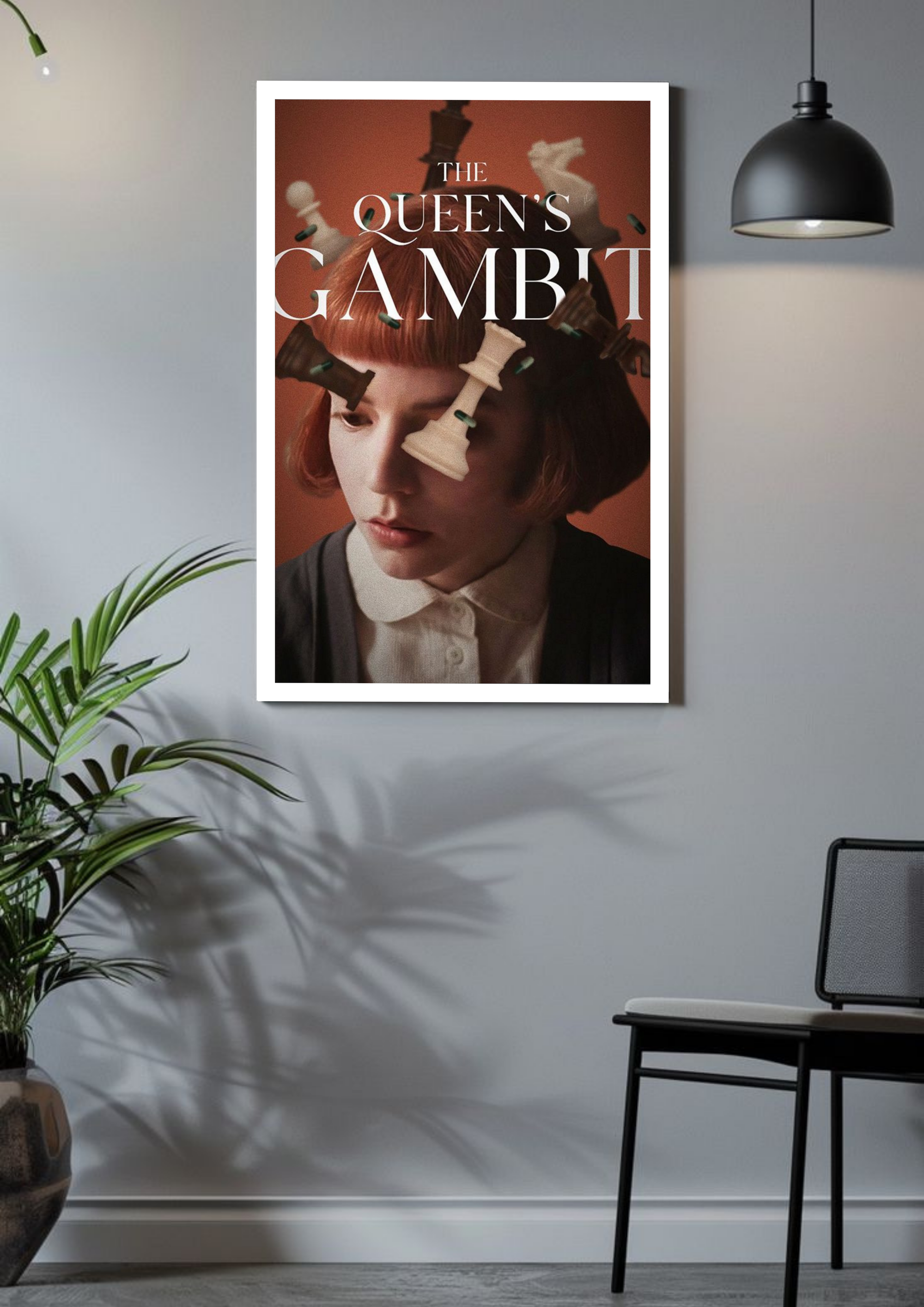 Chess Is War on a Board | The Queen’s Gambit | Series Poster