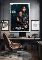 George Russell Mercedes 63 | Formula One | F1 POSTERS