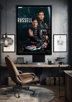 George Russell Mercedes 63 | Formula One | F1 POSTERS