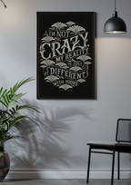Not Crazy, Just Different Poster