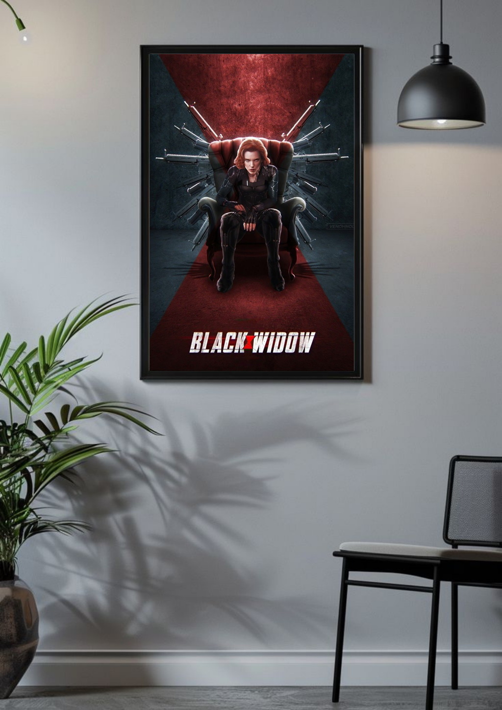 Throne of Vengeance – Black Widow Poster