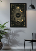 Cosmic Compass Poster