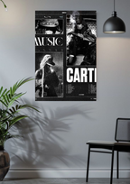 Noise in Monochrome Poster