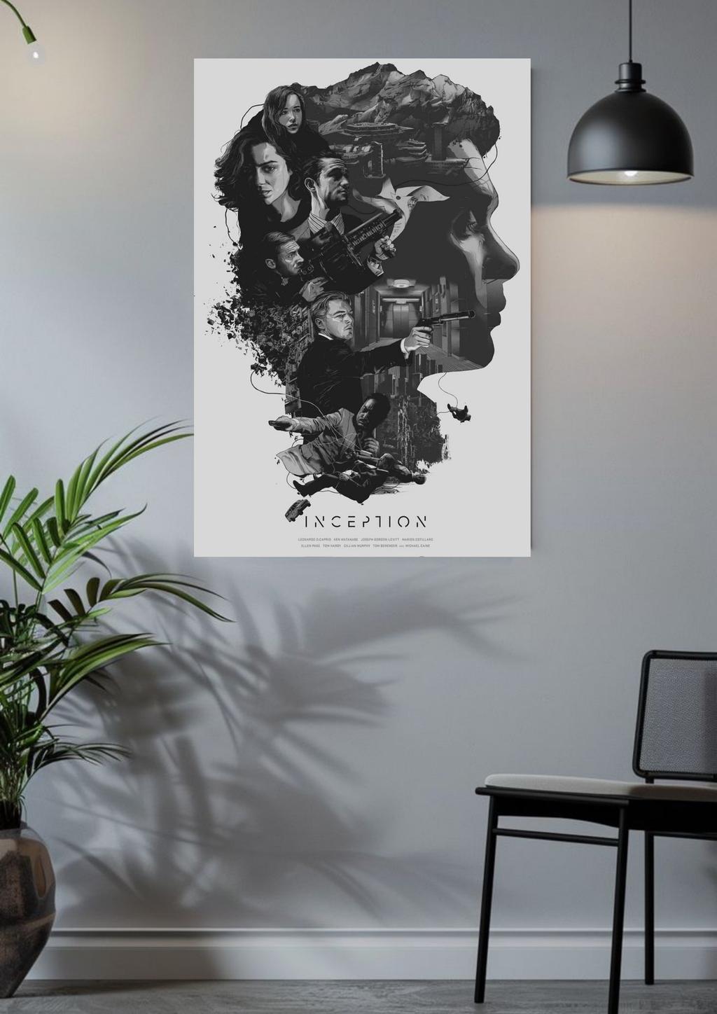 A Dream Within a Dream | INCEPTION | Movie Poster