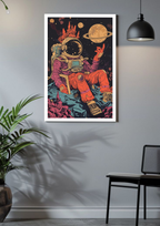 Cosmic Drifter Poster