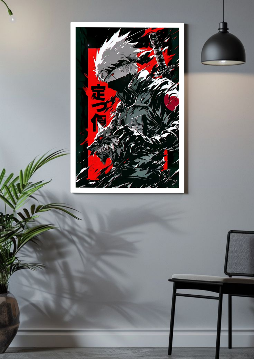 Kakashi Unleashed | Naruto | Dark Shinobi Art