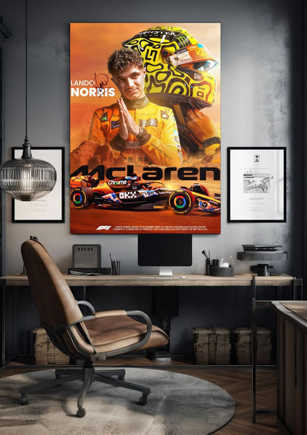 Lando Norris McLaren 4 | Formula One | F1 POSTERS