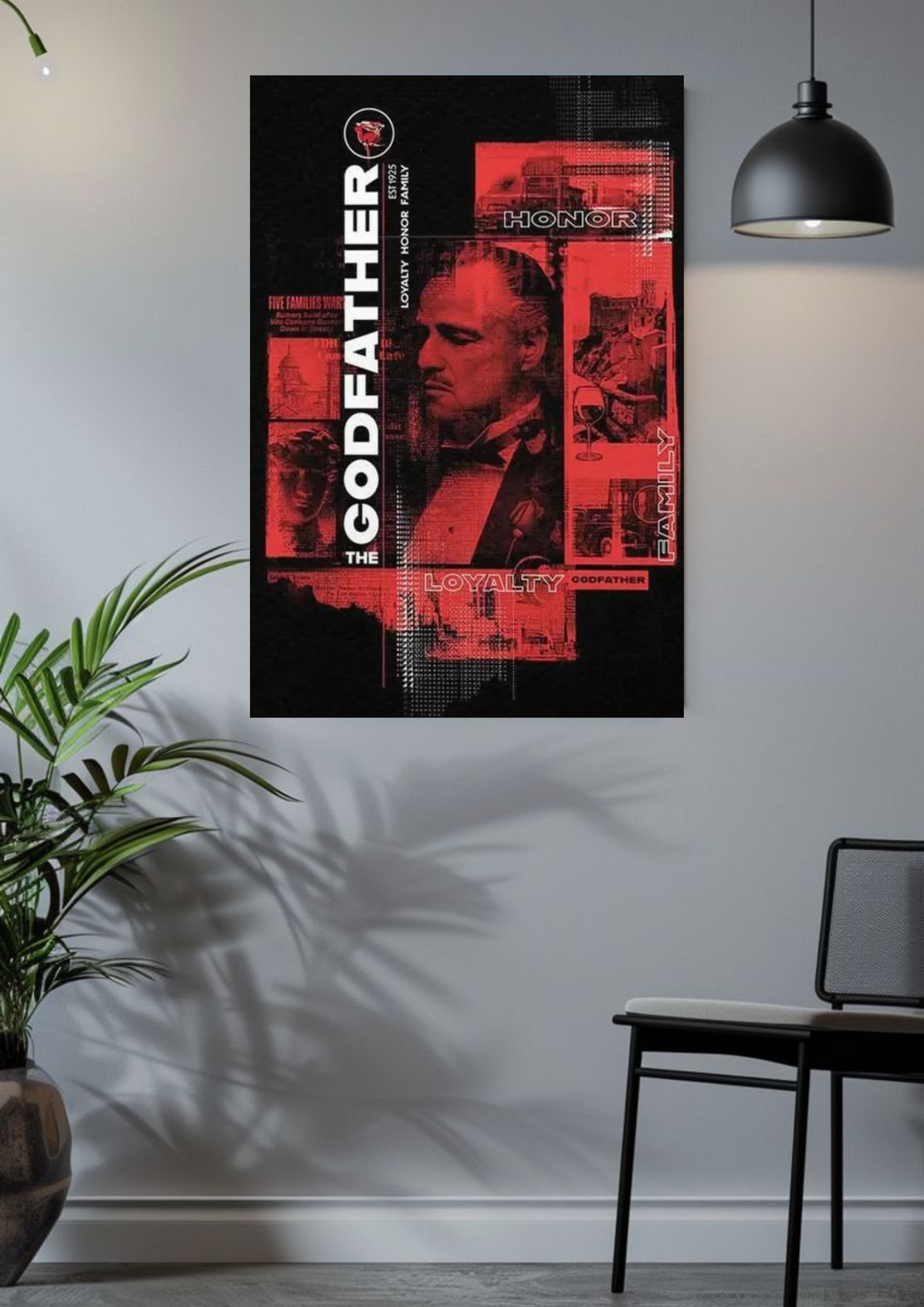 Loyalty, Blood, and Power | THE GODFATHER | Movie Poster