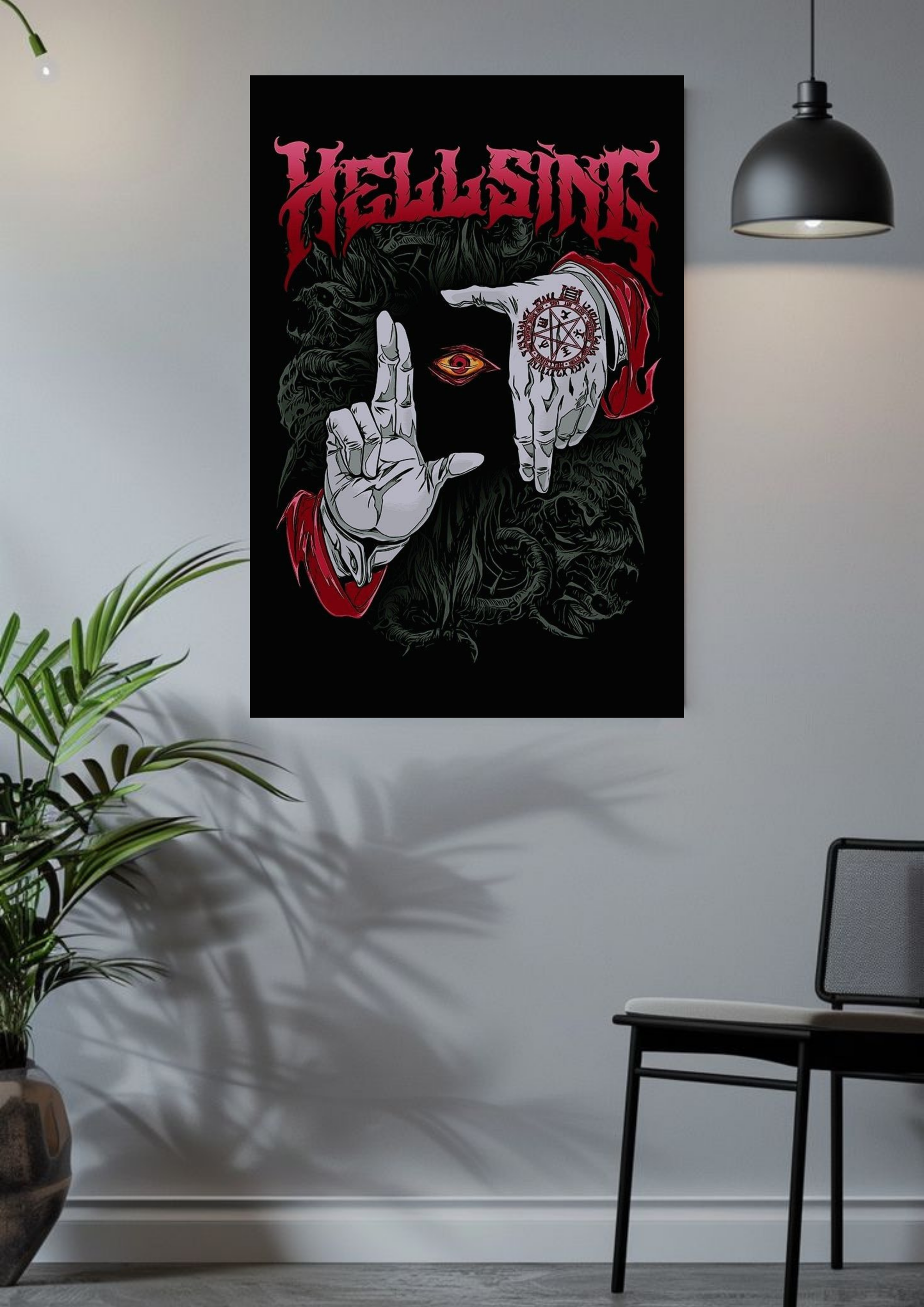 Hellsing Seal – Eye of the Occult Poster