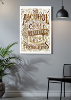 To Alcohol Poster