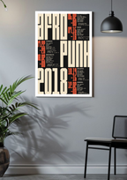 Afro Punk 2K18 Poster