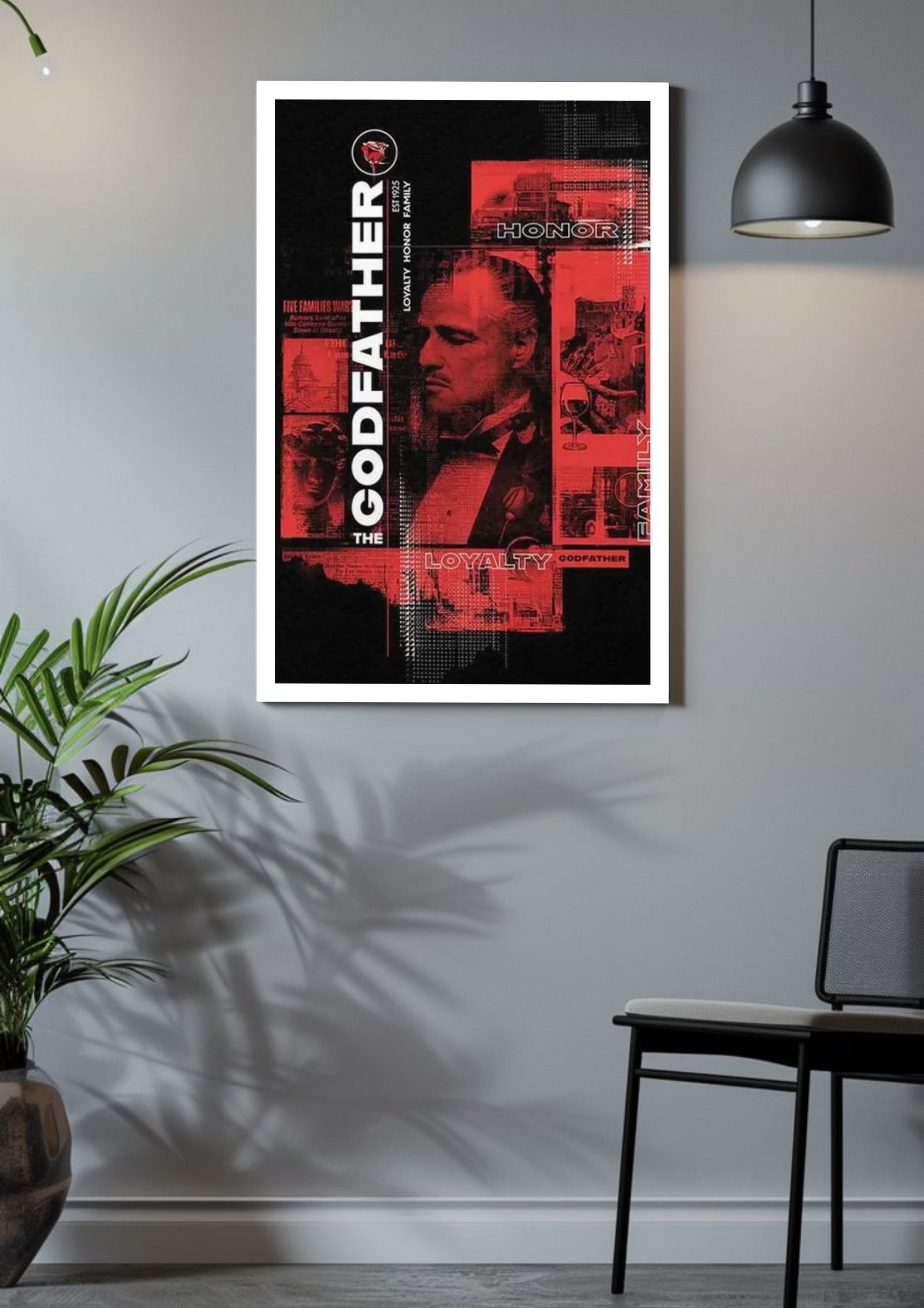 Loyalty, Blood, and Power | THE GODFATHER | Movie Poster