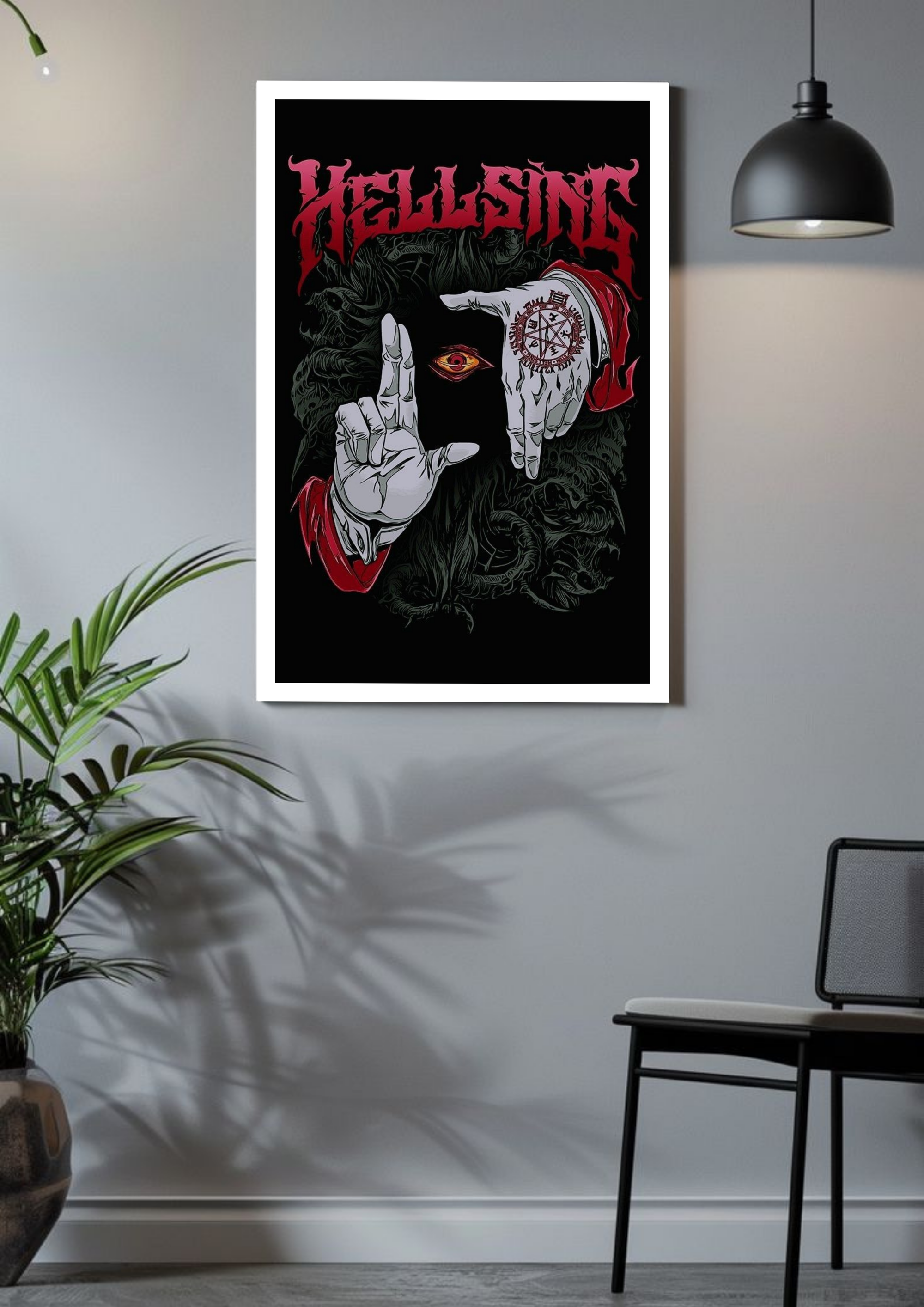 Hellsing Seal – Eye of the Occult Poster