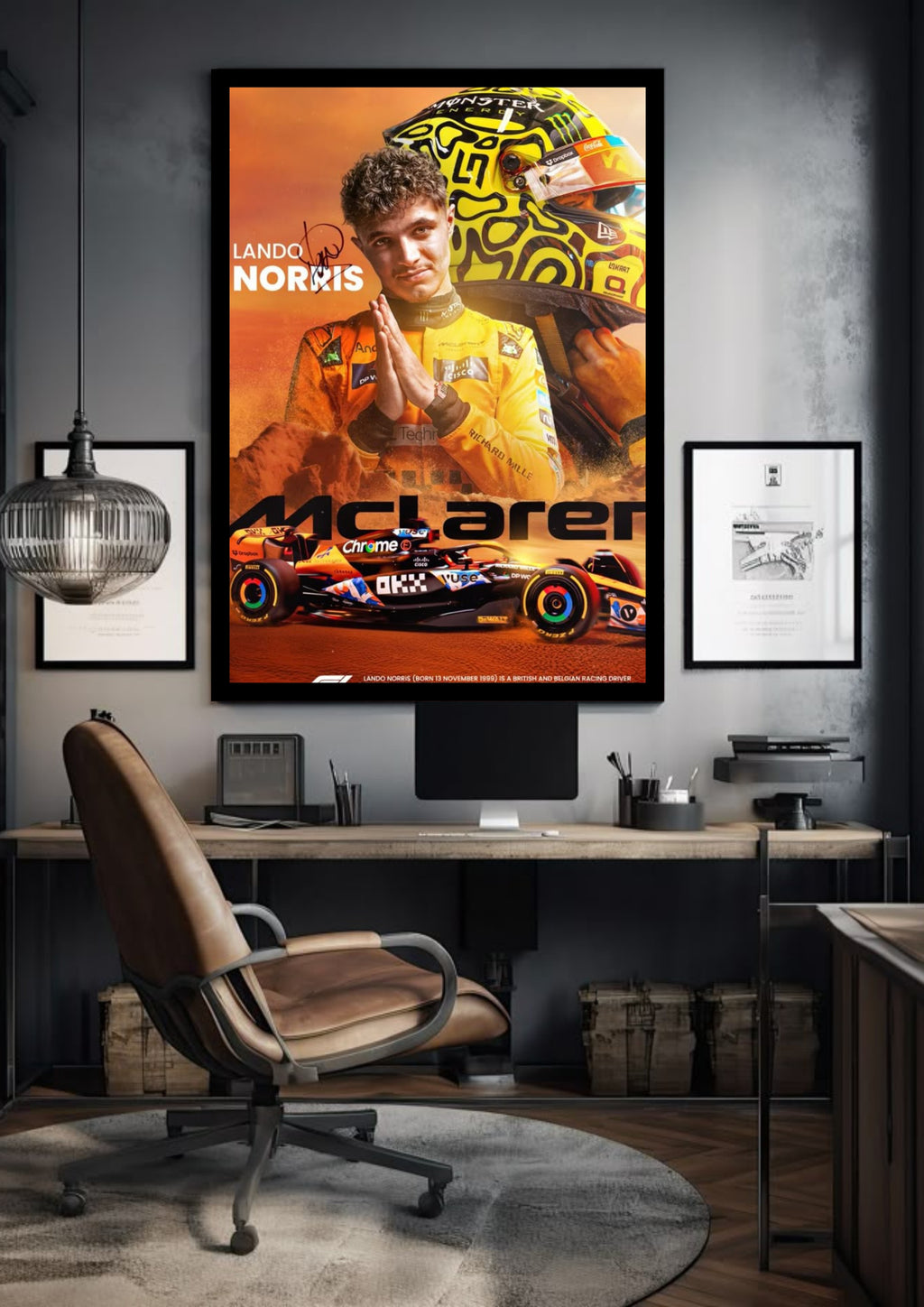 Lando Norris McLaren 4 | Formula One | F1 POSTERS