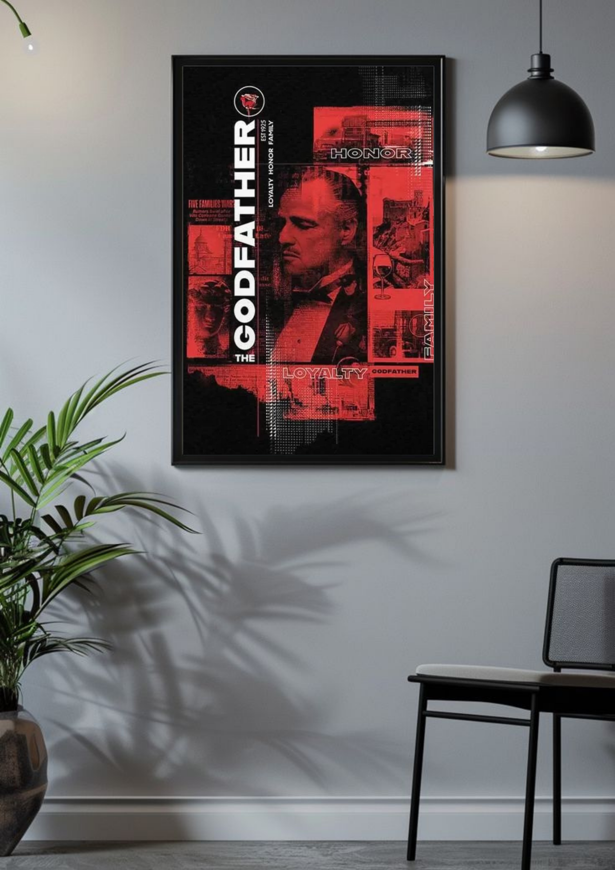 Loyalty, Blood, and Power | THE GODFATHER | Movie Poster