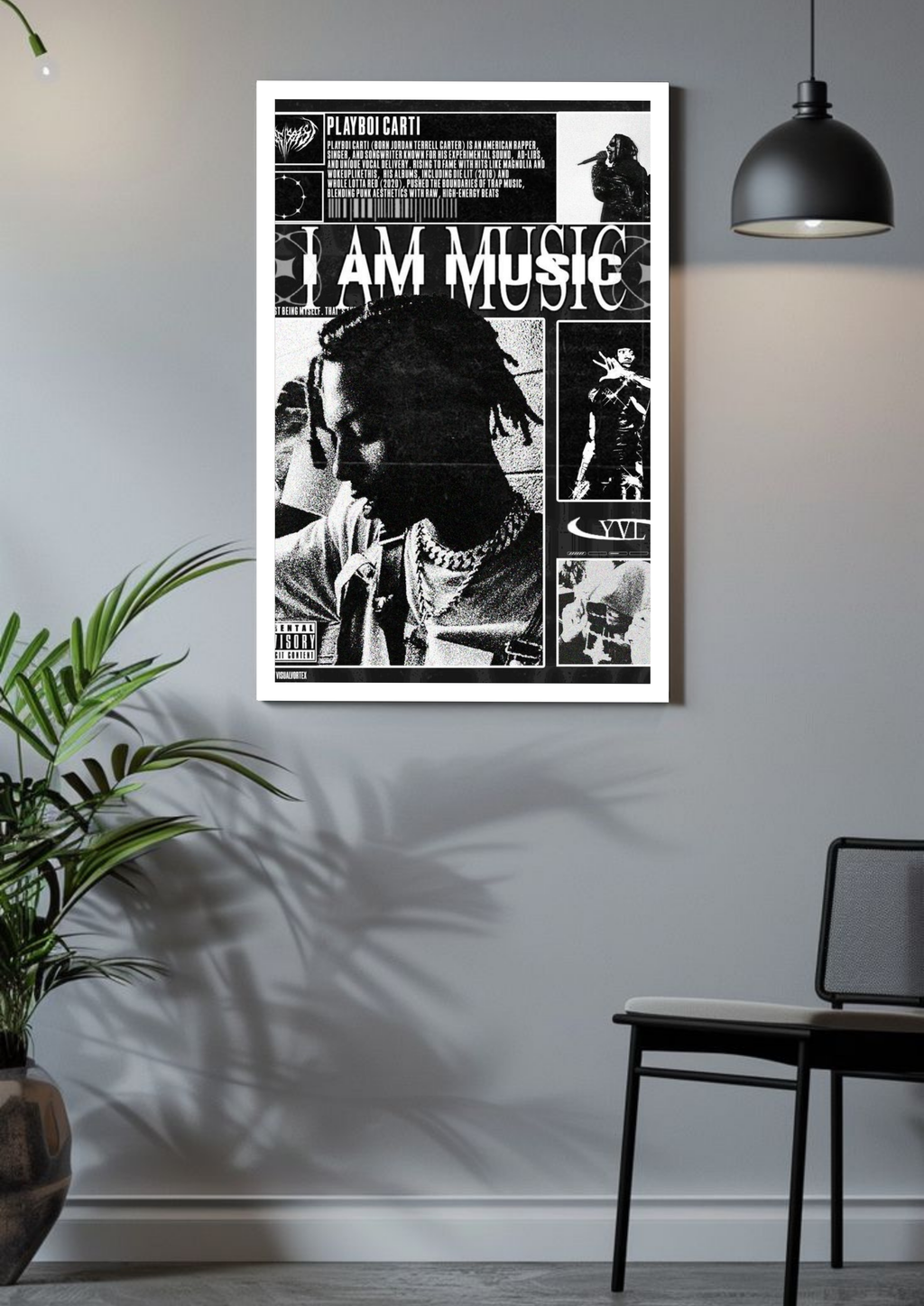 I Am Music Poster