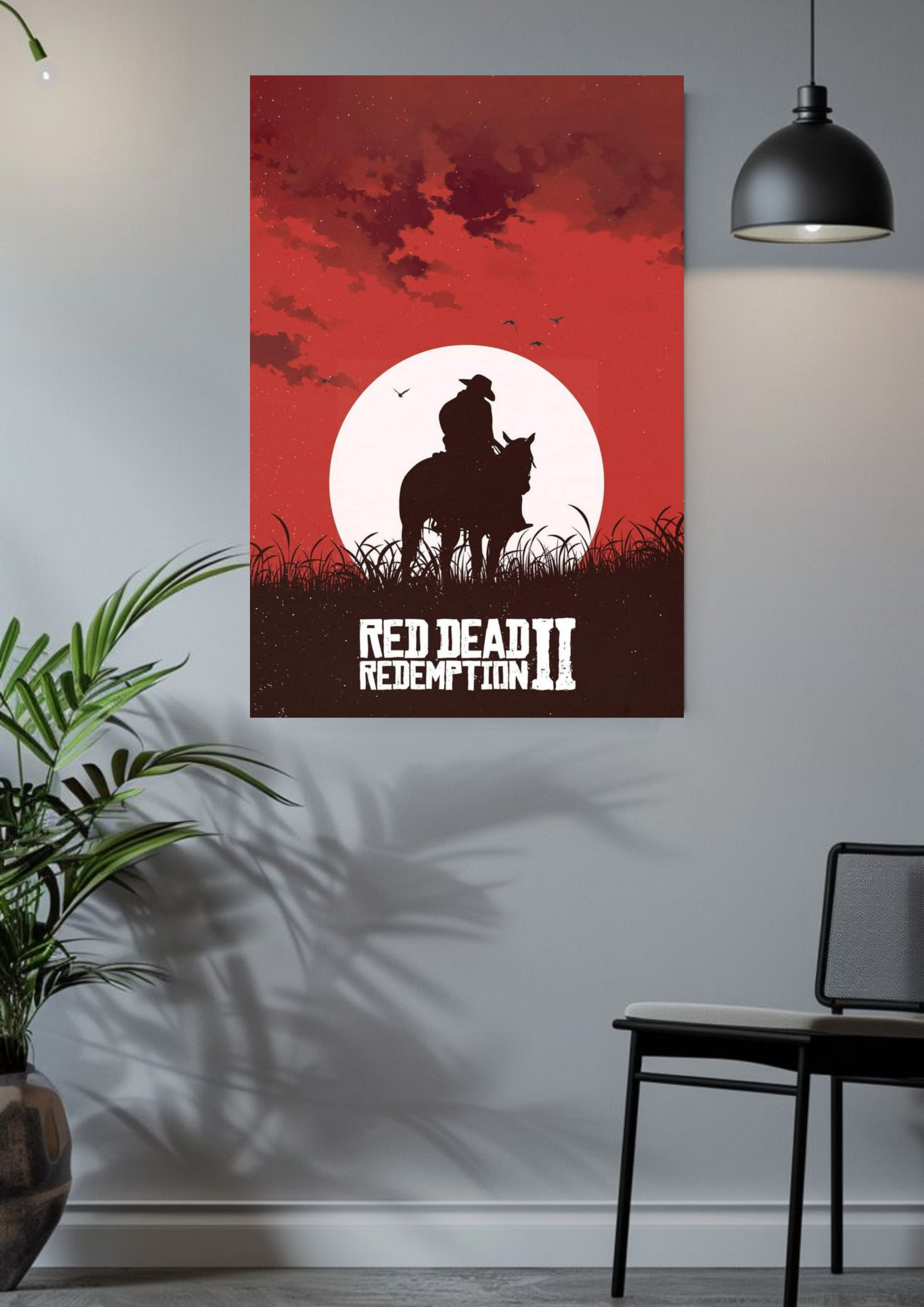 Outlaw’s Sunset | Red Dead Redemption II | Game Posters