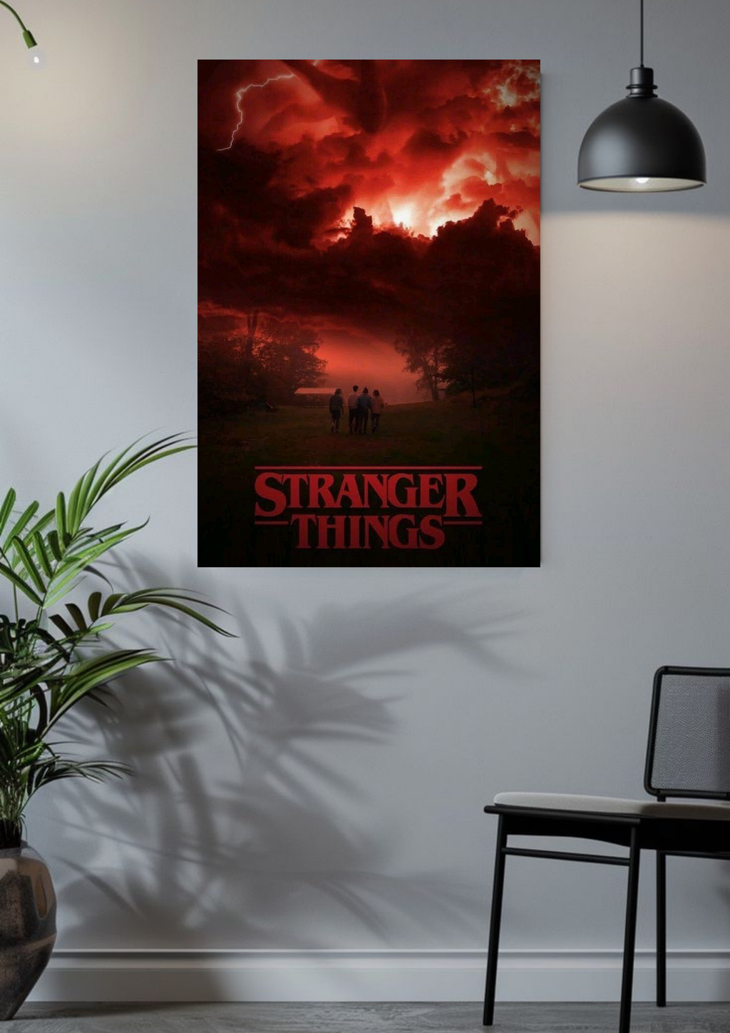 The World Is Upside Down | Stranger Things | Series Poster