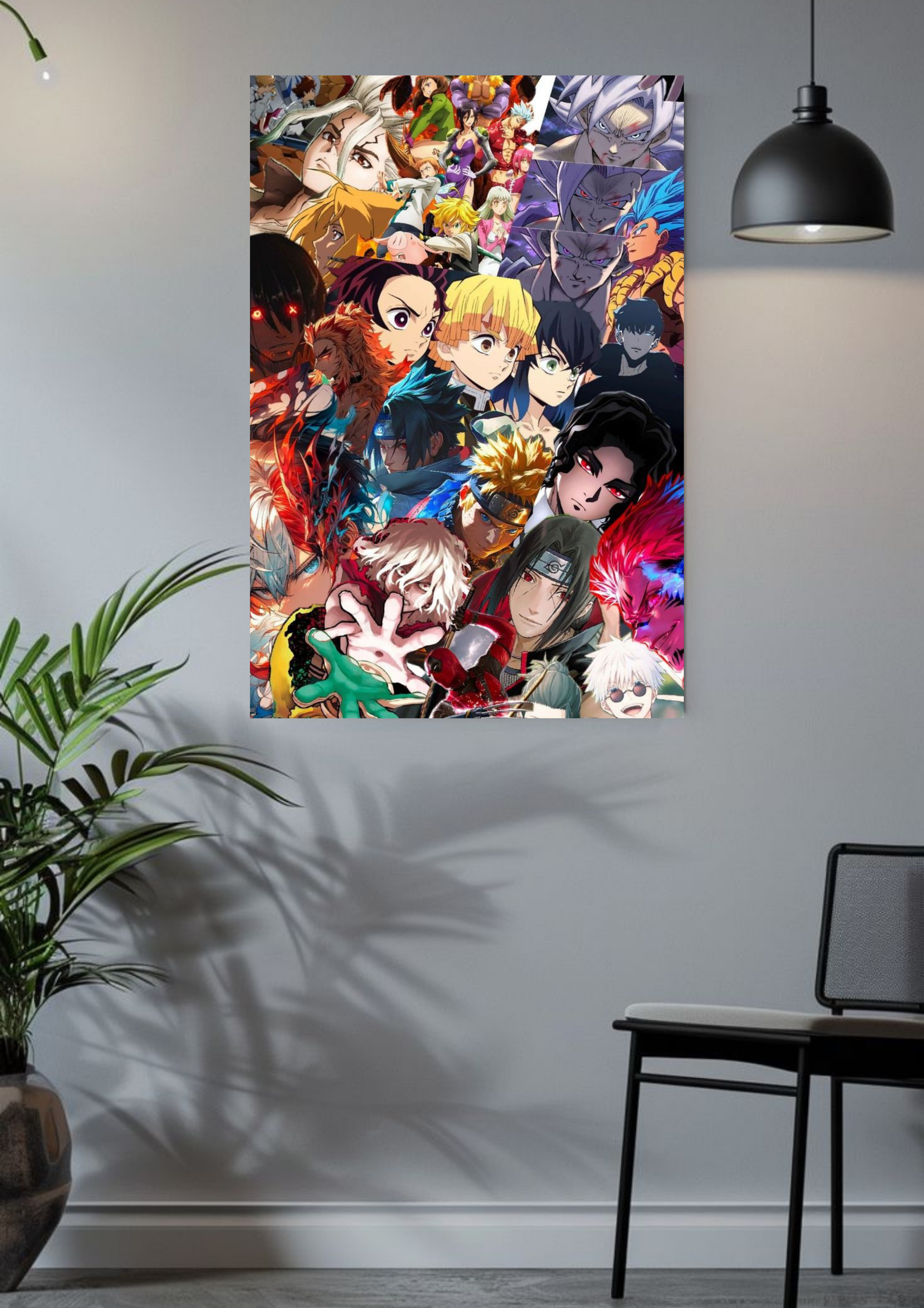 Anime Universe United | Crossover Legends | Anime Poster