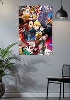 Anime Universe United | Crossover Legends | Anime Poster