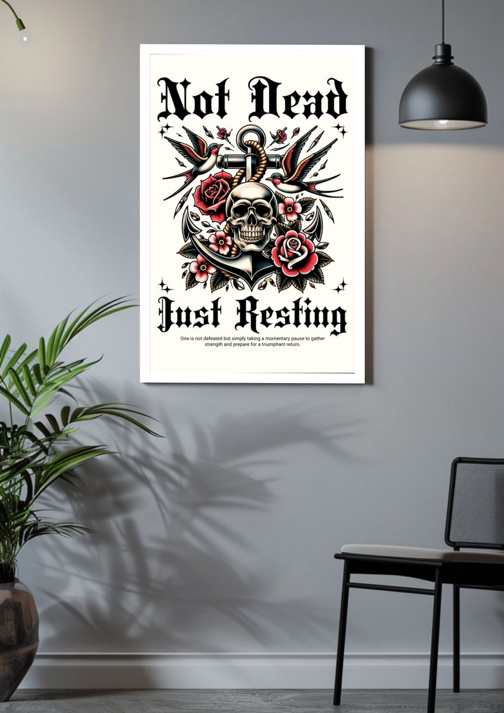 Not Dead, Just Resting Poster