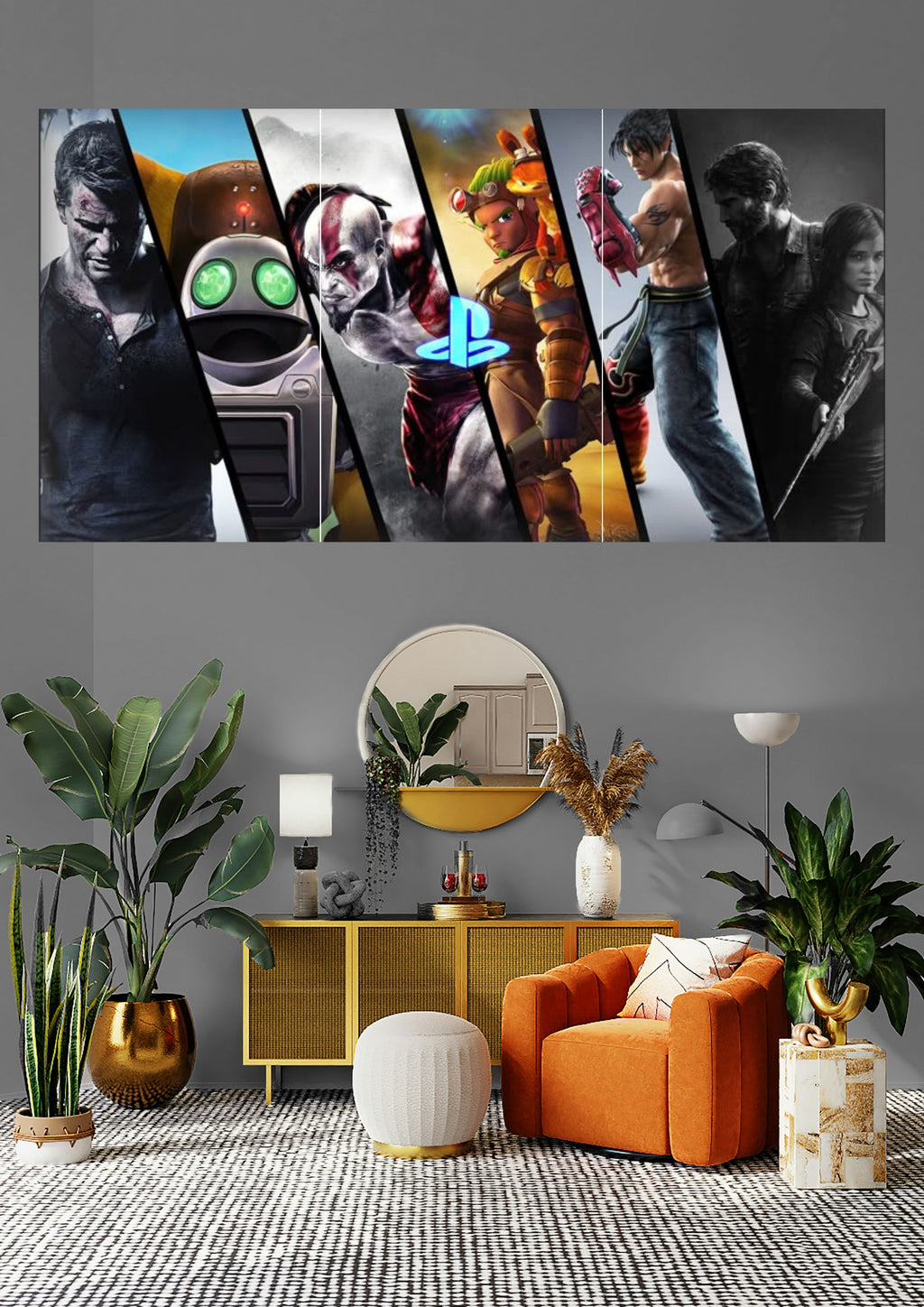 PlayStation All-Stars | Epic Saga Heroes | Gaming Legends Posters