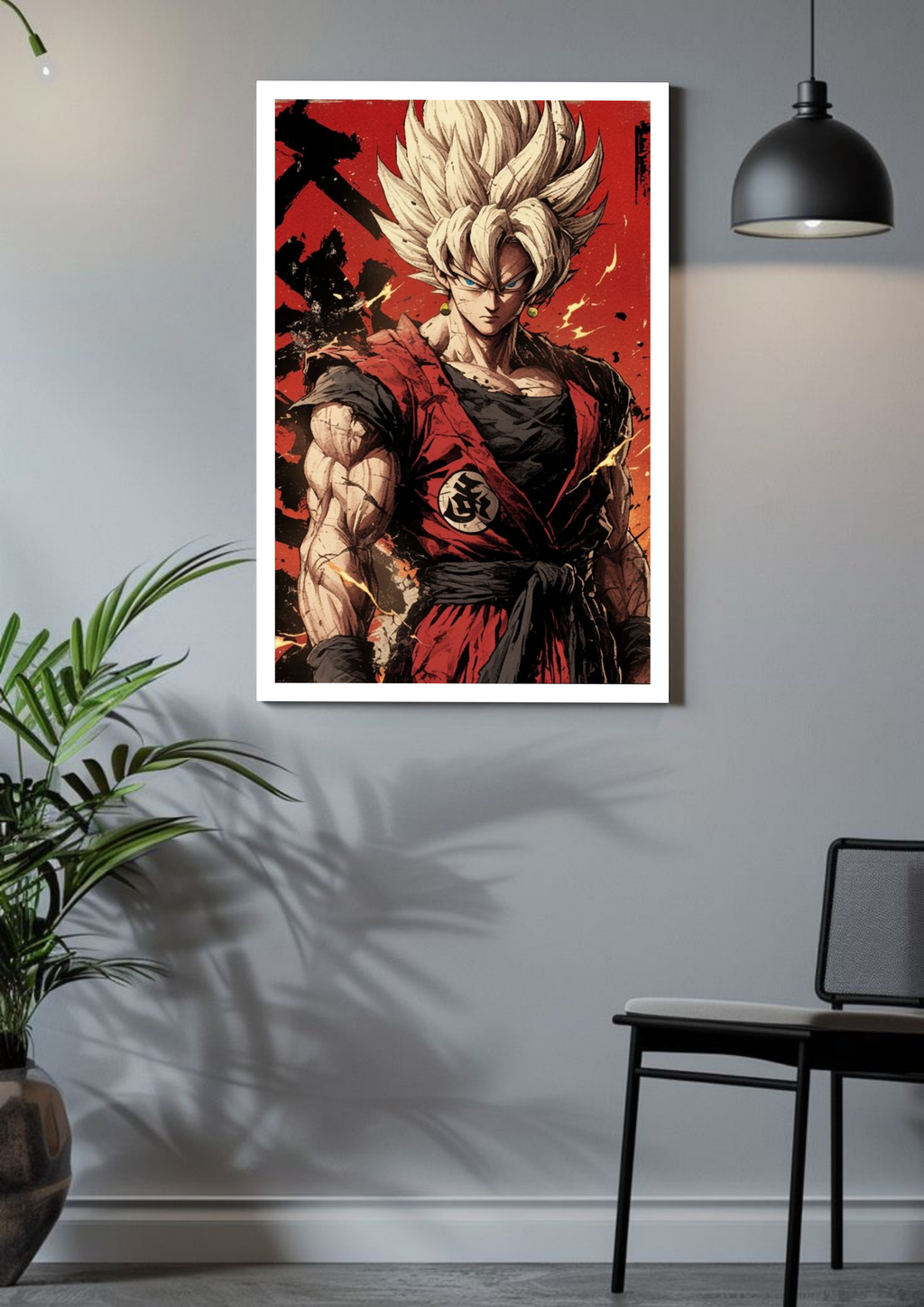 Warrior of Flames – Goku Reimagined