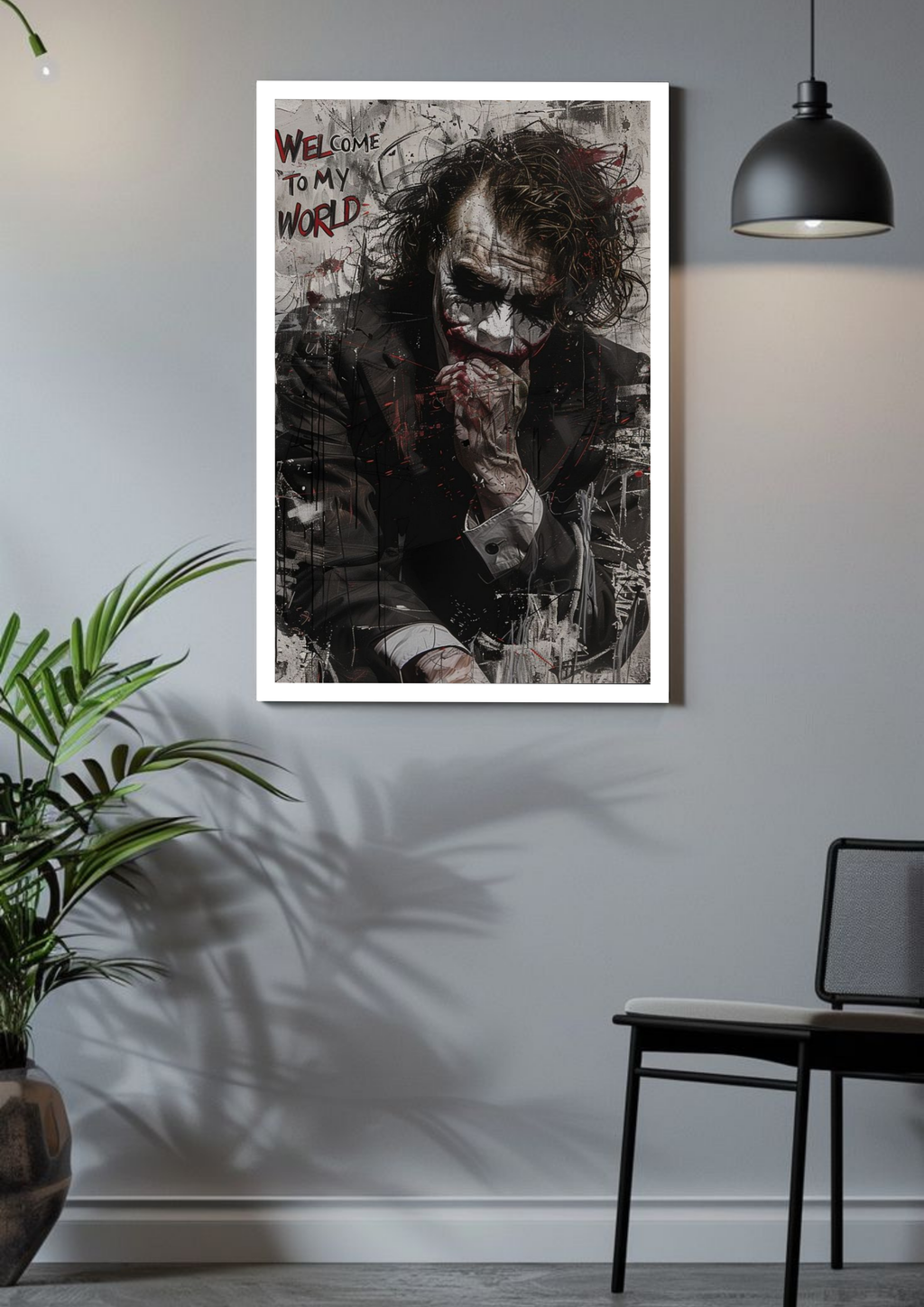 Heath Ledger’s Joker Tribute Art