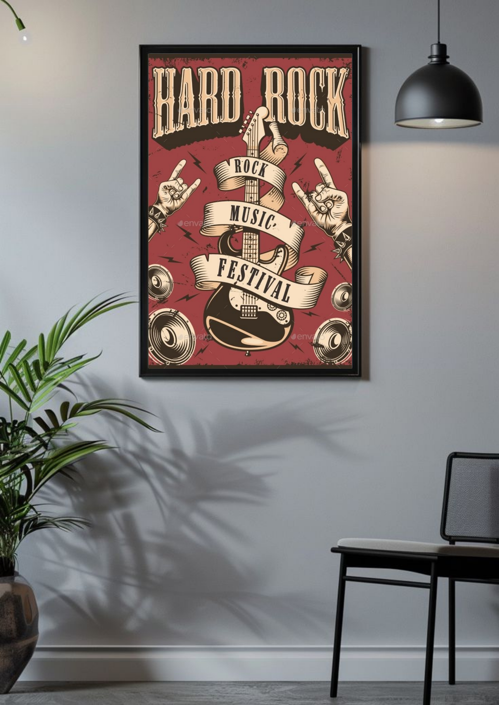 Hard Rock Poster