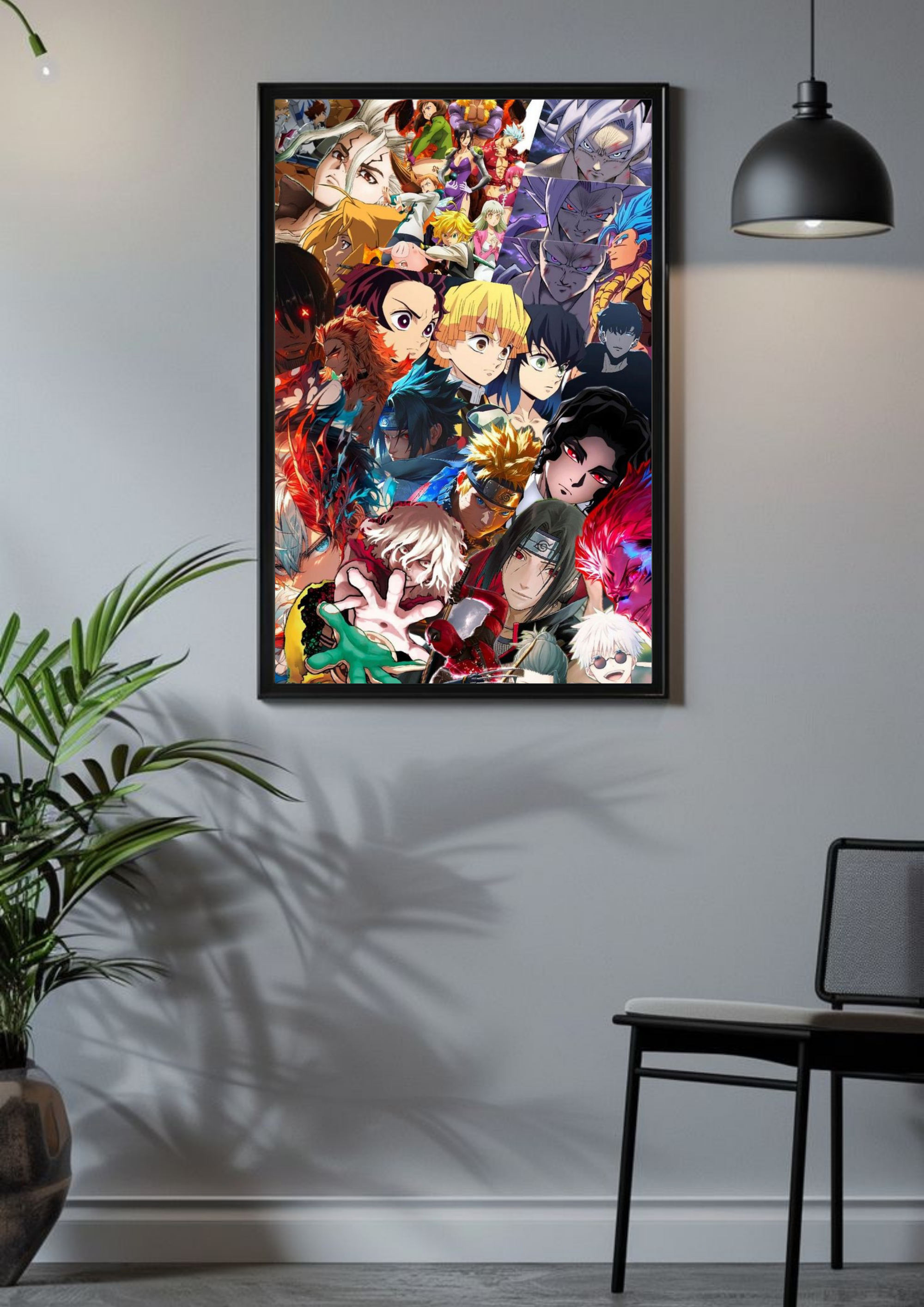 Anime Universe United | Crossover Legends | Anime Poster