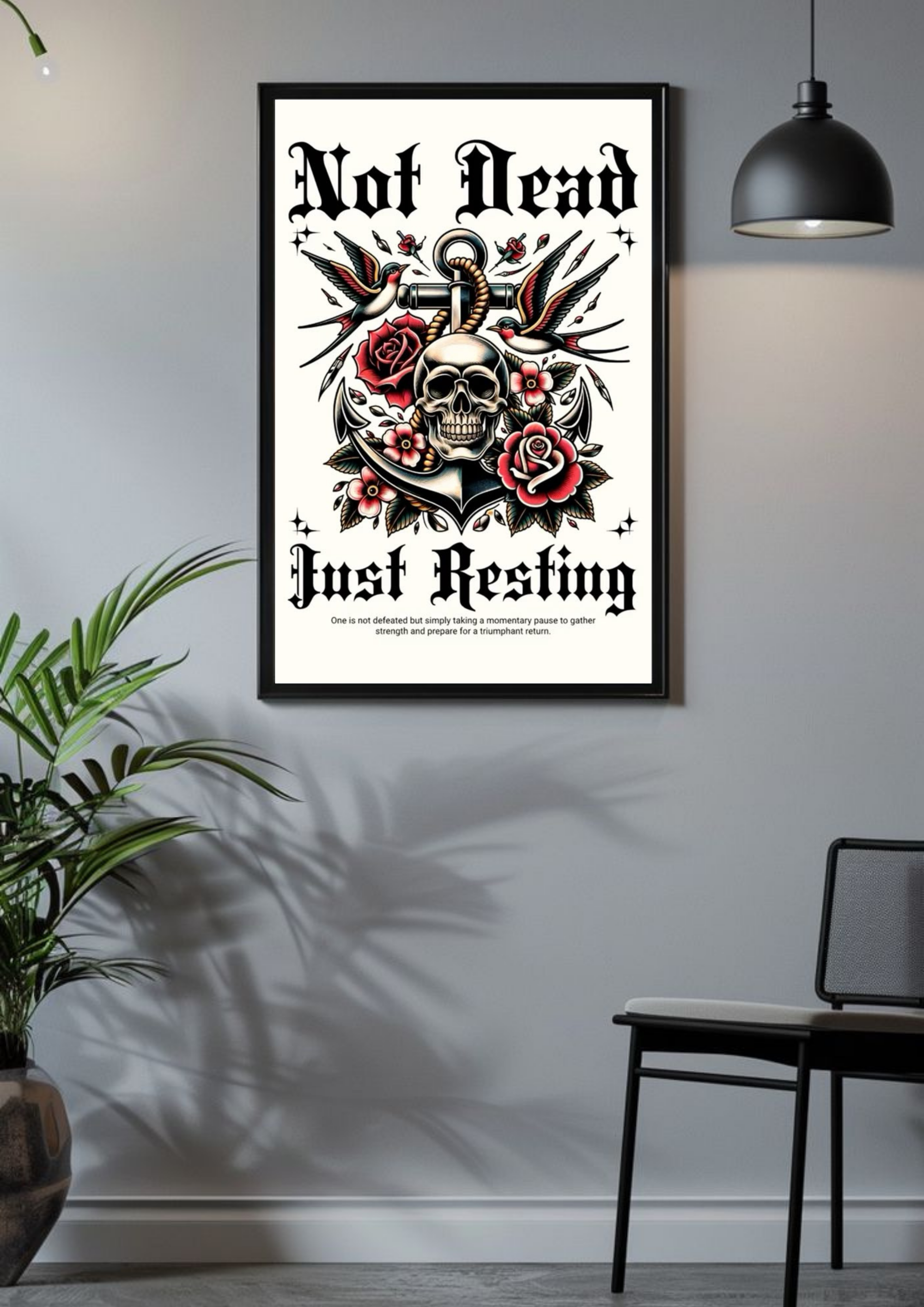 Not Dead, Just Resting Poster