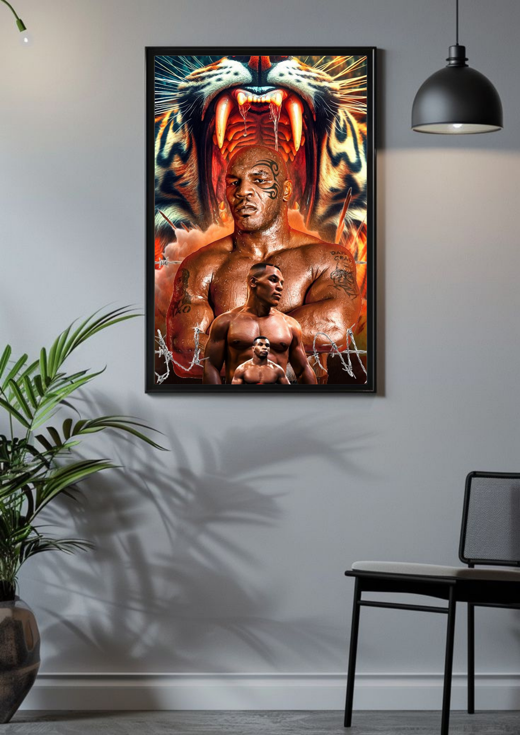Unleash the Beast – Mike Tyson Power Poster