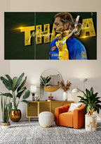 MS Dhoni | Thala's Helicopter Fury | IPL Legends Posters