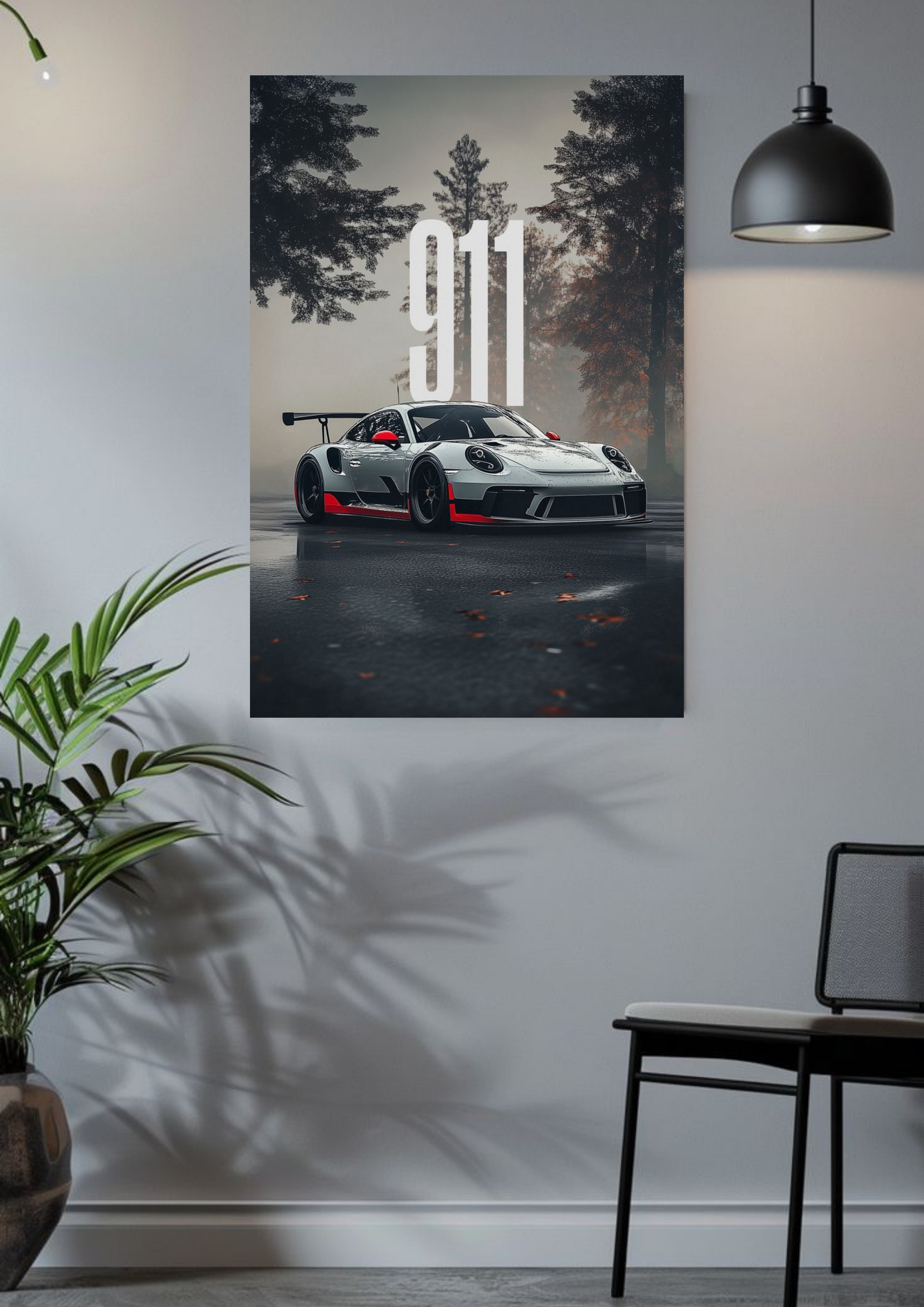 PORSCHE 911 GT3 RS • AUTUMN REFLECTION | Car Posters