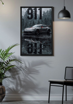 PORSCHE 911 GT3 RS • REFLECTION FURY | Car Posters