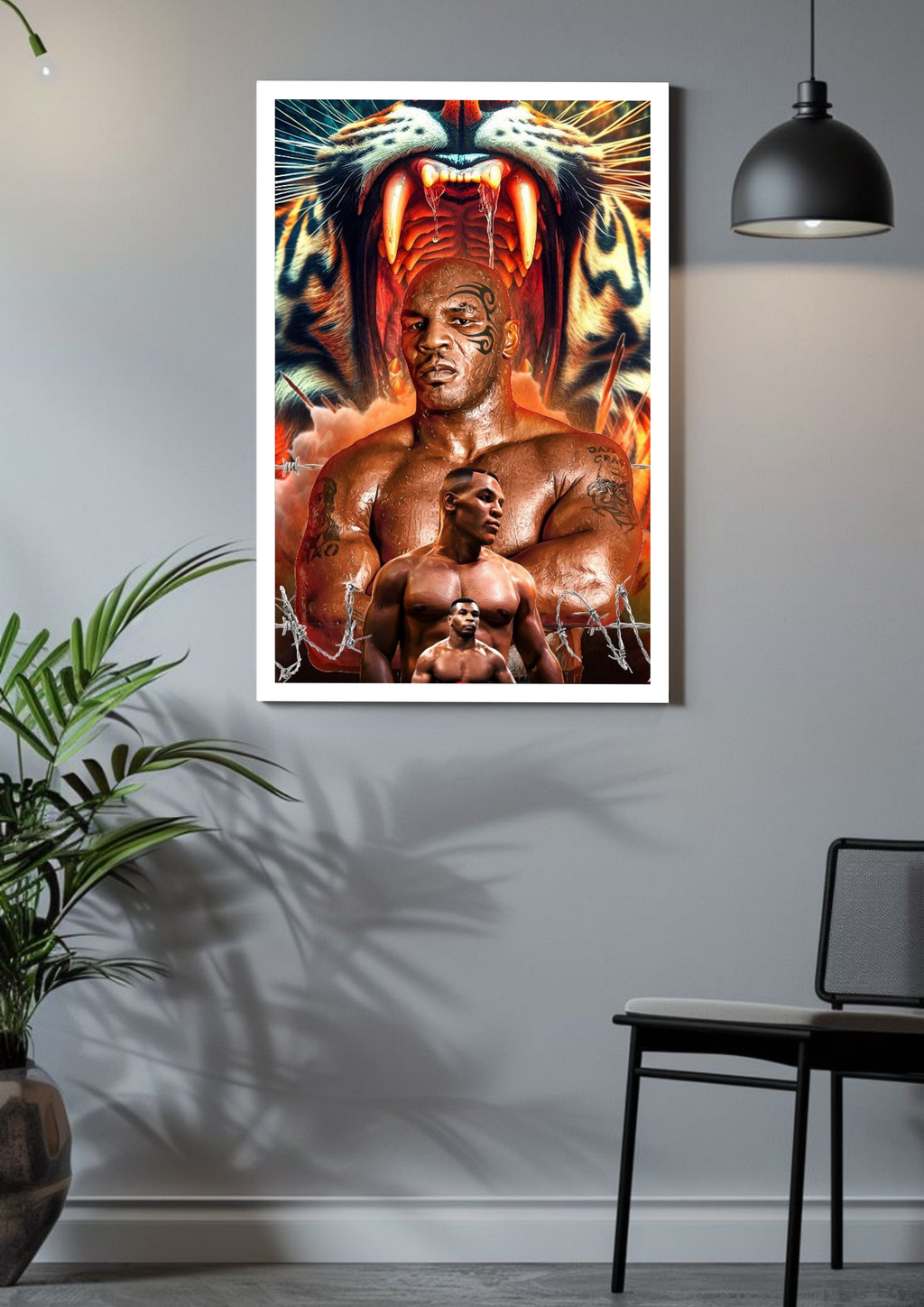 Unleash the Beast – Mike Tyson Power Poster