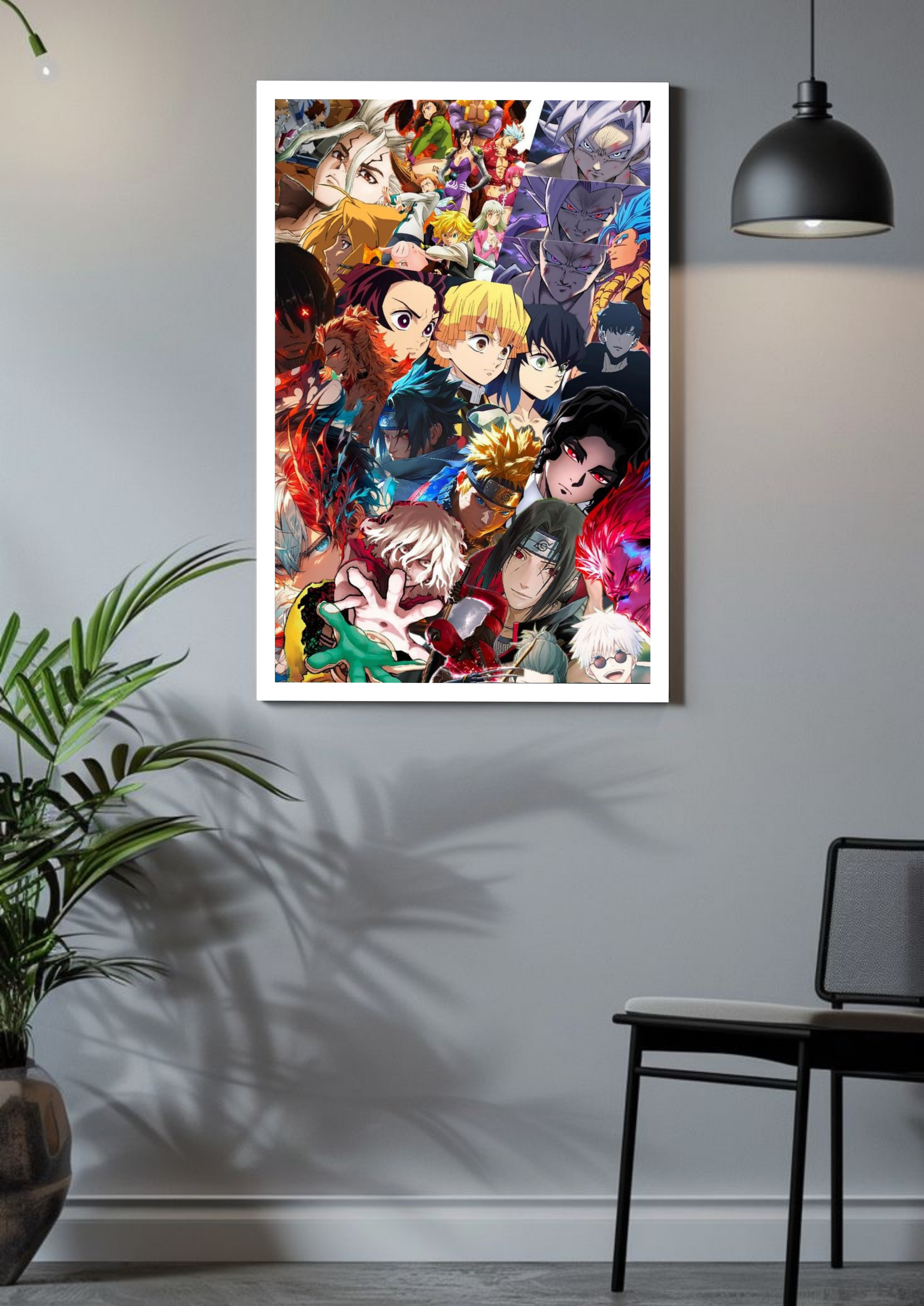 Anime Universe United | Crossover Legends | Anime Poster