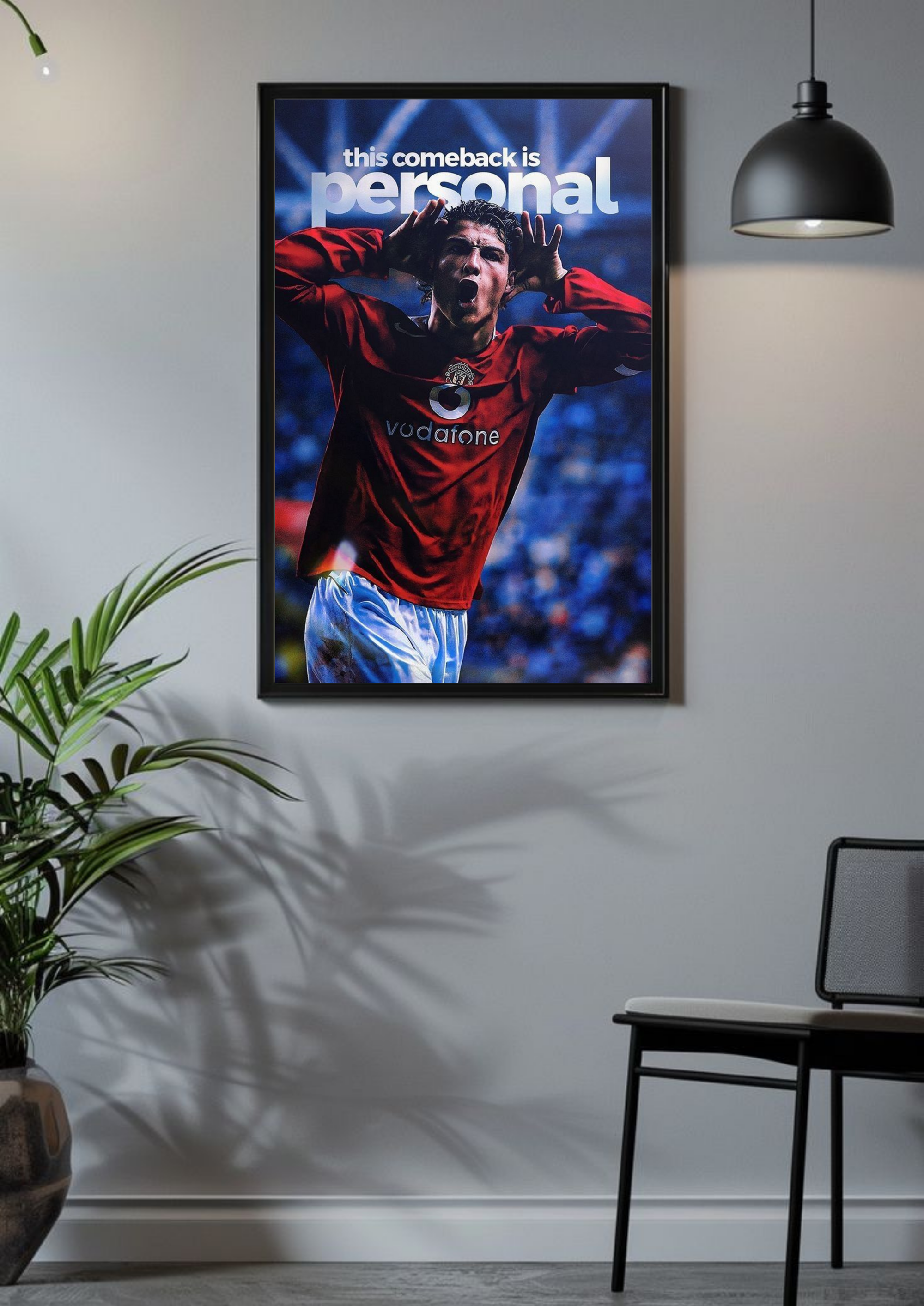 This Comeback Is Personal – Ronaldo Return Poster