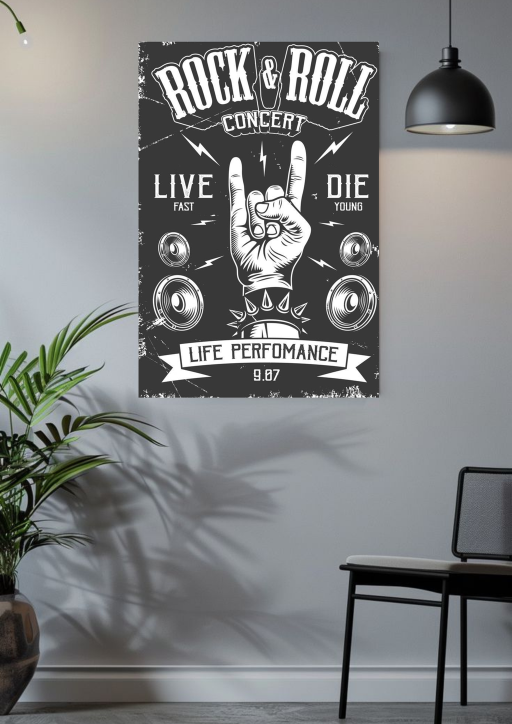 Rock & Roll Concert Poster