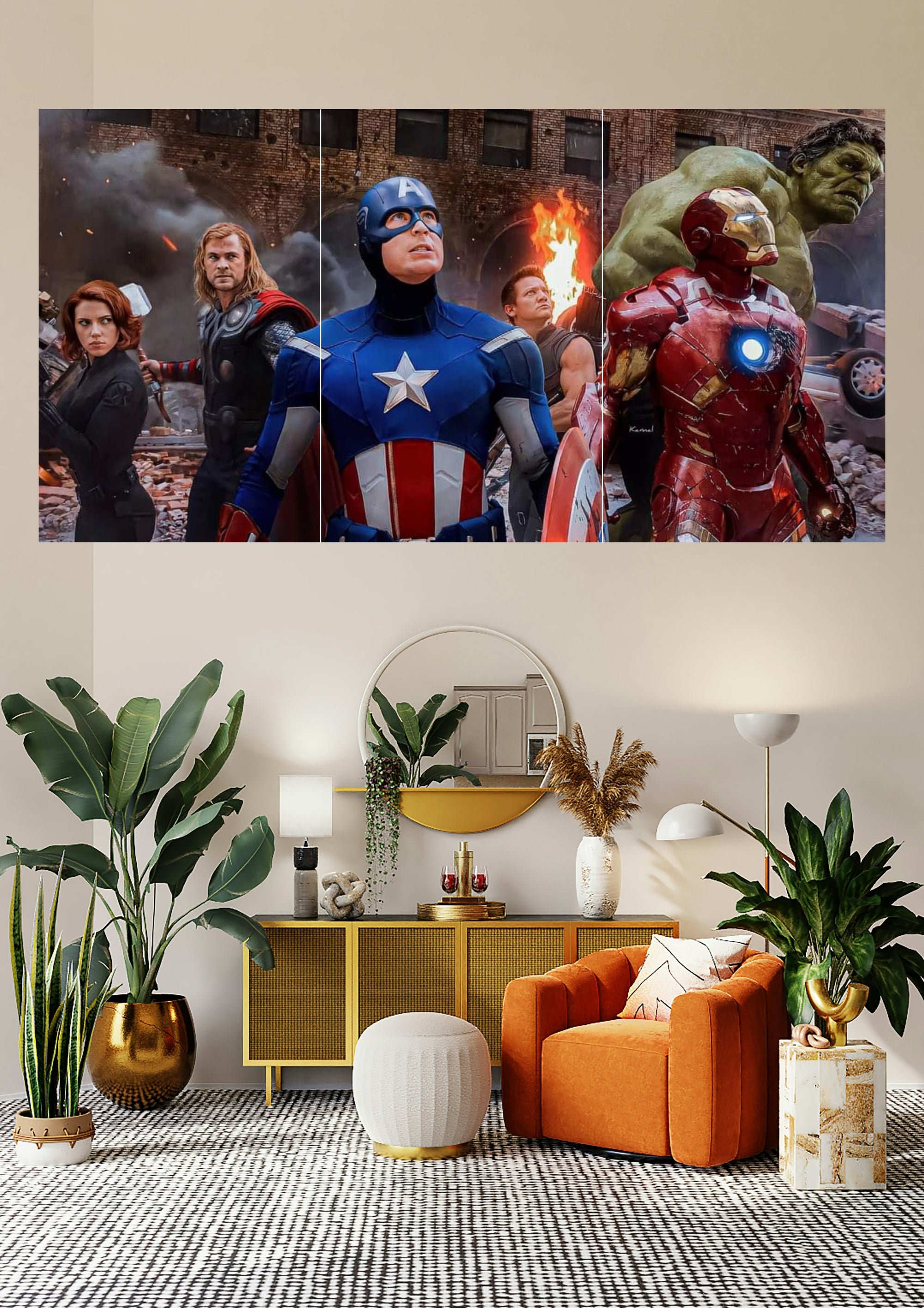 Avengers | United Front Assault | Marvel Ensemble Posters