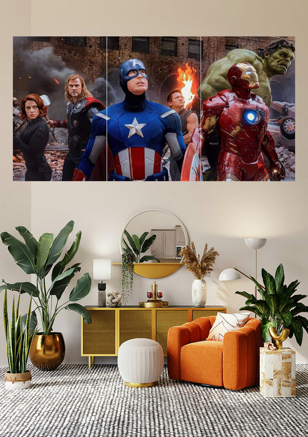 Avengers | United Front Assault | Marvel Ensemble Posters