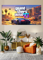 Grand Theft Auto VI | Vice City Chaos | Open-World Crime Posters