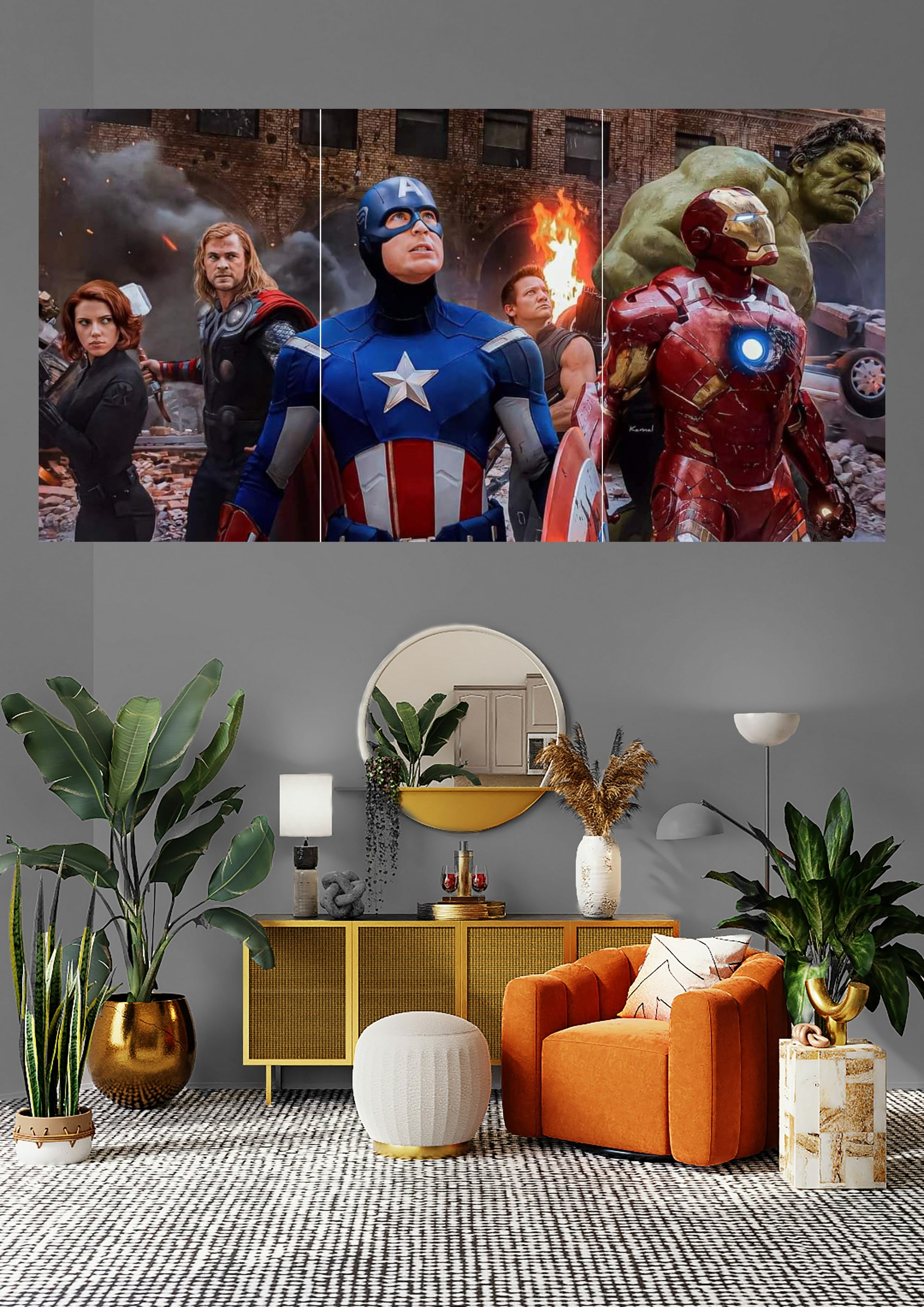 Avengers | United Front Assault | Marvel Ensemble Posters