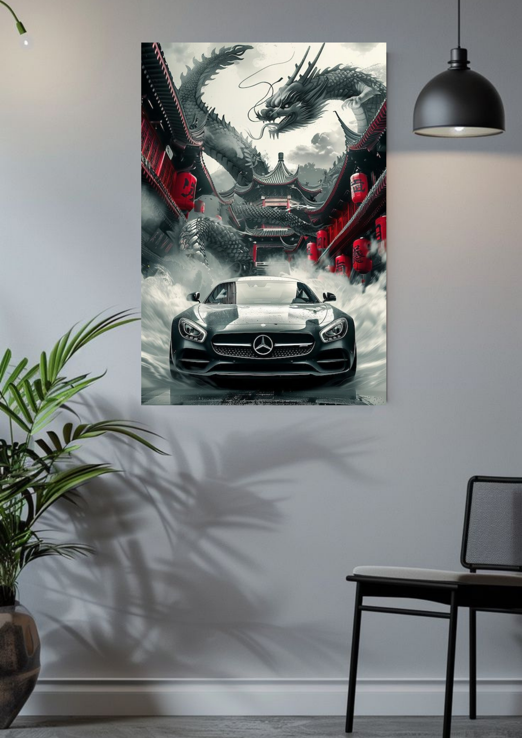 MERCEDES AMG GT • DRAGON’S GATE | Car Posters