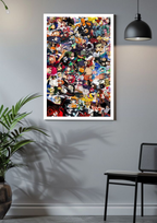 Anime Multiverse Mayhem | Ultimate Crossover Poster