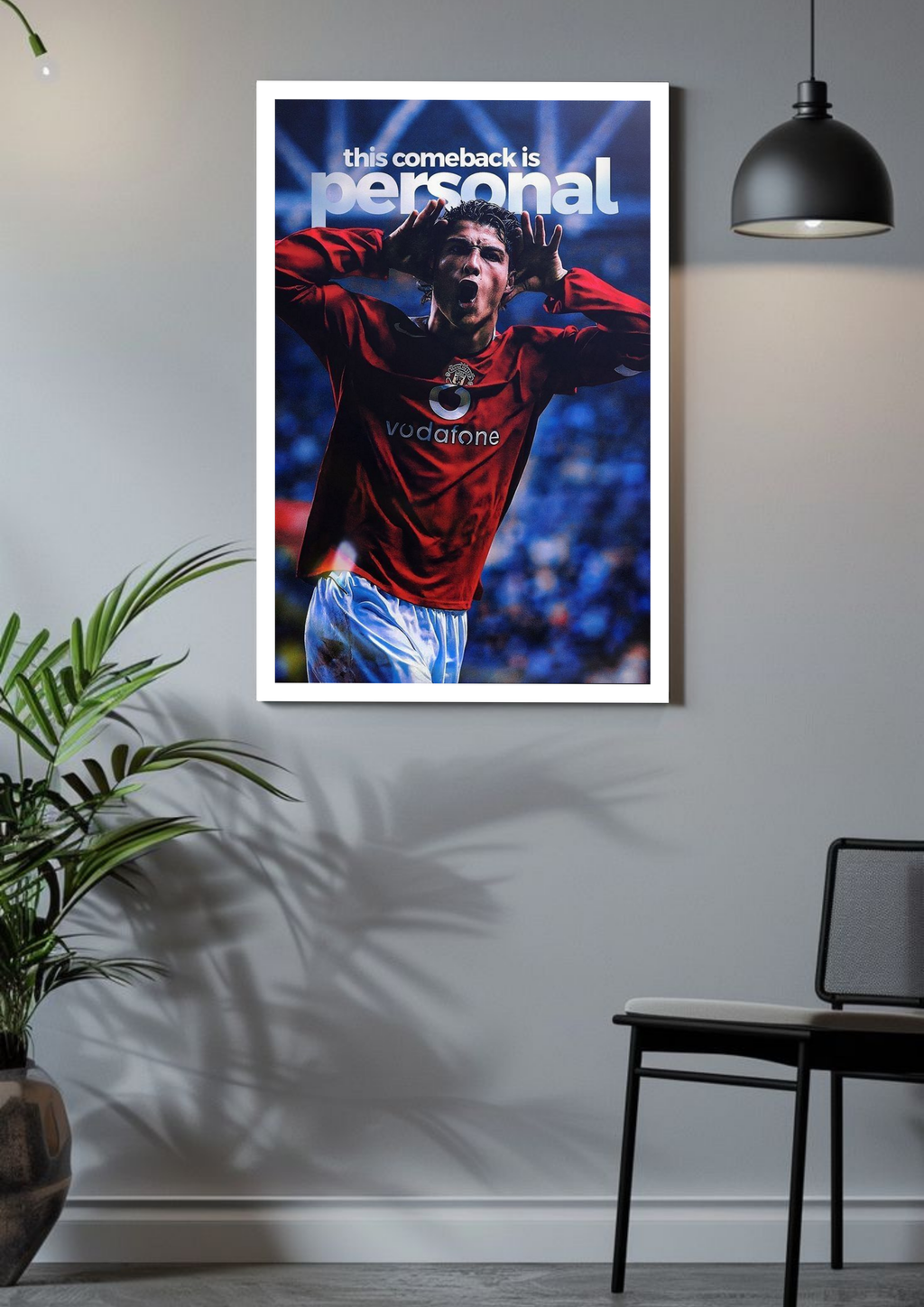 This Comeback Is Personal – Ronaldo Return Poster