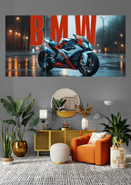 BMW S1000RR | Rainstorm Racer | Superbike Icons Posters