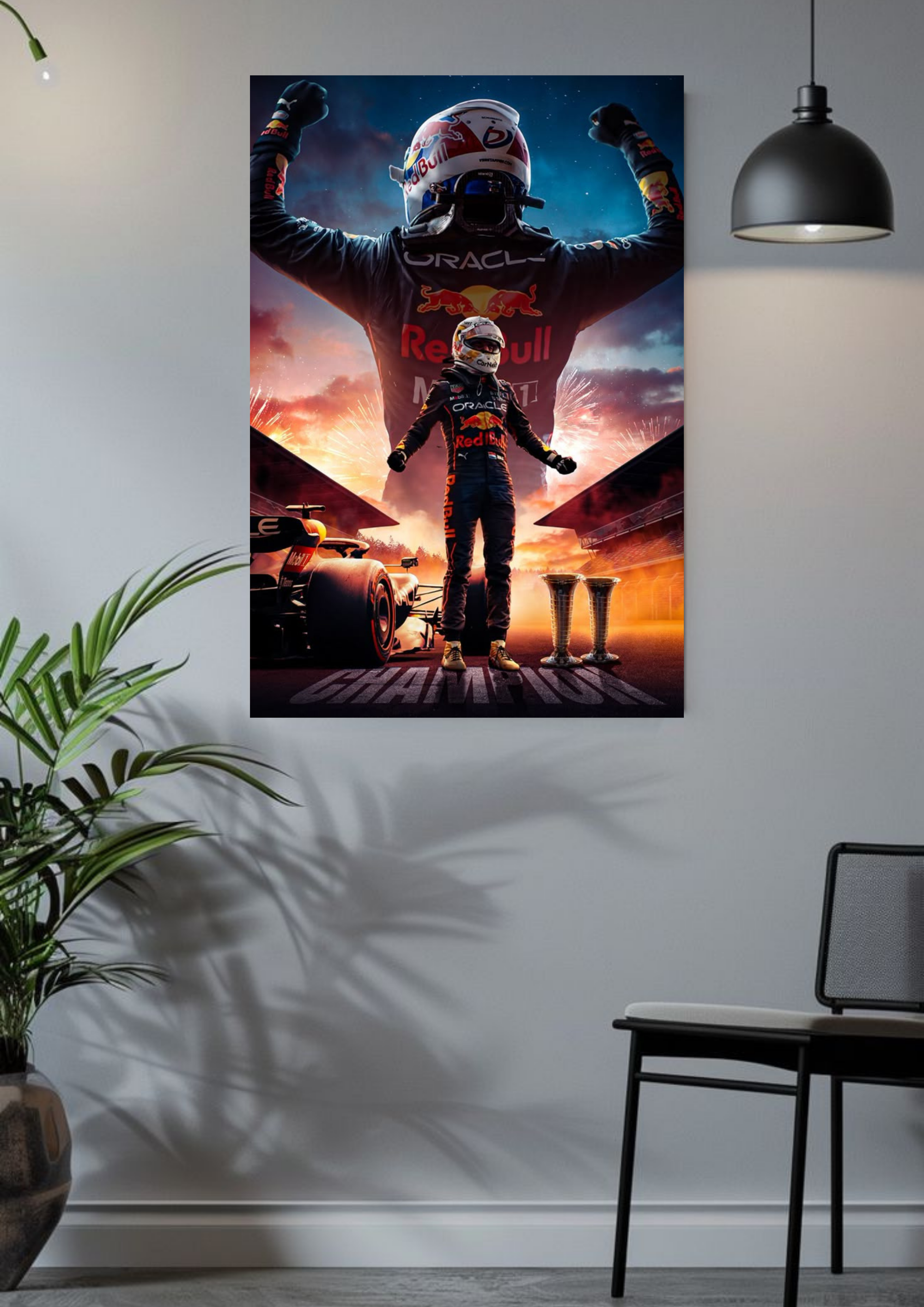 Victory Unleashed – Red Bull F1 Champion Poster